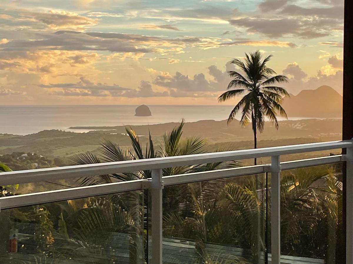 Les Villas Pameyaque 2 F2 Avec 1 Piscine Et 1 F3 Avec 1 Piscine, Superbe Vue Sur La Mer Riviere-Salee Exterior foto